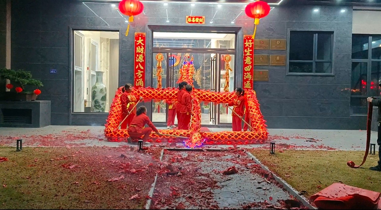蛇舞新春，龍騰瑞氣