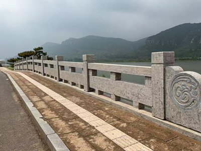 仿古河道石欄桿